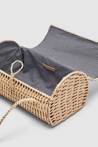 Joyero de mimbre de ratán Natural de diseño rico, caja de almacenamiento de joyería hecha a mano multifuncional de lujo, cesta para Picnic doméstico - Product Image 3