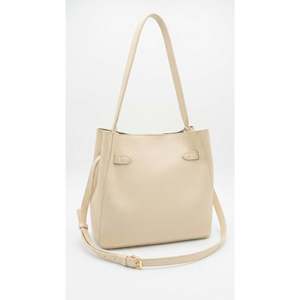 Bolso de mano y bandolera estructurados en cuero genuino Dollaro - Hecho en Italia - Art. 26077 - Product Image 4