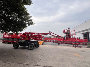 Achetez une plateforme élévatrice électrique autopropulsée de qualité, nacelle télescopique, nacelle élévatrice à mât, nacelle élévatrice à grande portée pour la construction - Product Image 5