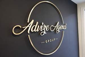 Letrero de salón de belleza 3D con logotipo personalizado, letrero cortado con láser, letrero de metal, logotipo de empresa, señalización, logotipo de pared de oficina, letrero para negocios - Product Image 4