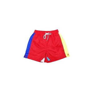 2025 pantalones cortos deportivos personalizables para hombre, cortavientos de nailon transpirable, Color sólido, Patchwork, cintura media, estilo informal, servicio OEM - Product Image 1