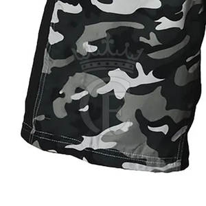 Pantalones cortos de MMA de algodón 100% de alta calidad hechos en Pakistán para hombres, cómodos y ecológicos con contraste de color, precio barato - Product Image 6