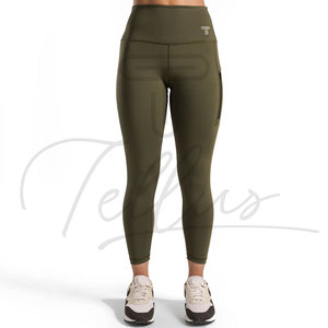 Nouveau design tendance, leggings de yoga en tricot taille haute pour femmes, vêtements de sport, vêtements de gym, leggings épais pour le fitness - Product Image 5