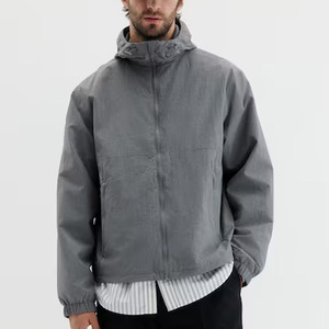 Phong Cách Mới OEM Tùy Chỉnh Phong Cách In Cổ Điển Không Thấm Nước Windproof Mùa Đông Phía Trước Tùy Chỉnh Áo Gió Áo Khoác Cho Unisex - Product Image 2