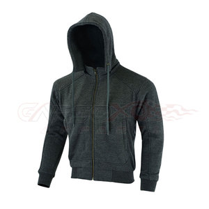 Sudadera con capucha de lana para motocicleta deportiva personalizada para hombre, chaqueta de protección CE para motocicletas, forro polar duradero con nombre único del equipo - Product Image 6