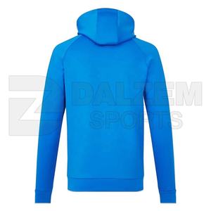 Sweats à capuche streetwear en coton uni léger pour hommes avec logo personnalisé disponible pull en molleton avec impression de broderie en vente - Product Image 4