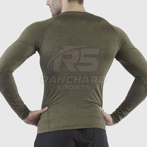 OEM Service Sublimation Printing <b>Compression</b> <b>Shirts</b> Wholesale Light Weight <b>Compression</b> <b>Shirts</b> - Product Image 5