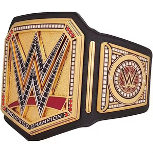 Cinturón de campeonato de peso pesado personalizado OEM para lucha y boxeo Diseño de tendencia Cinturones ganadores Material de aleación con Oem - Product Image 5