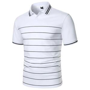 Alta calidad bajo OEM MOQ personalizado 3XL suelta Casual Unisex Polo camisetas hombres algodón Polo camisas - Product Image 6