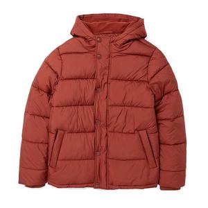 Veste matelassée d'hiver à logo personnalisé pour hommes, conception à bulles épaisses et chaudes, avec manches détachables et col montant - Product Image 2