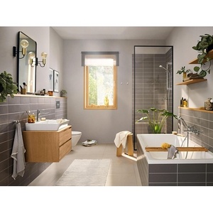 Mezclador de Baño Monomando Cromado de Superficie para HG Rebris E - Product Image 3