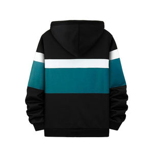 Gran oferta, las últimas sudaderas con capucha para hombre, fabricante de ropa personalizada, Tops de invierno, jersey de lana gruesa, sudaderas con capucha para hombre con bloque de Color - Product Image 2