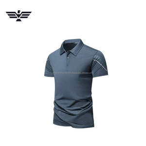 เสื้อเชิ้ตผู้ชายสีพื้นแบบกำหนดเองเพื่อประสิทธิภาพสูง |   เสื้อกอล์ฟแขนสั้นดีไซน์กระเป๋าแบบสปอร์ต |   ผ้าฝ้ายโพลีเอสเตอร์กันริ้วรอยอย่างเป็นทางการ - Product Image 6