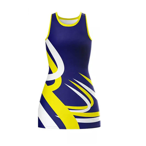Uniforme de Netball para Mujer de la Mejor Calidad, Diseño Personalizado, Ropa Deportiva Ligera, Transpirable y Ecológica, 100% Poliéster - Product Image 1