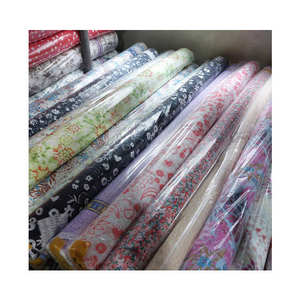 Lightweight Sheer Jenny Stock Lot Korean Printed <b>Chiffon</b> 100 Polyester Soft Flowy Various Design Dress Blouse Fabrics - Product Image 6