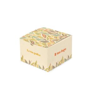 กล่องเค้กแข็งรีไซเคิล 10x10x8 ซม. สีขาว-ปรับแต่งได้ - Product Image 2