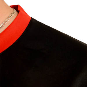 เสื้อเจอร์ซีย์แขนสั้นของผู้ชายผ้าโพลีเอสเตอร์เนื้อนุ่มแนวสตรีทผ้าโพลีเอสเตอร์สำหรับผู้ชายเสื้อฟุตบอลอเมริกัน - Product Image 3