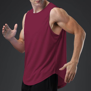 เสื้อกล้ามระบายอากาศลำลองสำหรับผู้ชายใส่สบายโลโก้แบบถักทอแบบถัก - Product Image 3