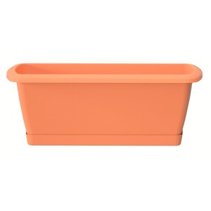 Vaso in plastica Respana color terracotta 59 (lunghezza) x 18,4 (larghezza) x 14,5 (altezza) cm - Product Image 1