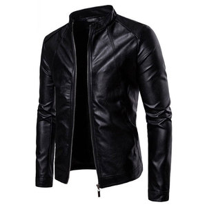 Veste en cuir pour homme de haute qualité, durable, coupe-vent, vente chaude, meilleur design vestimentaire avec tissu en toile, prix compétitif - Product Image 2