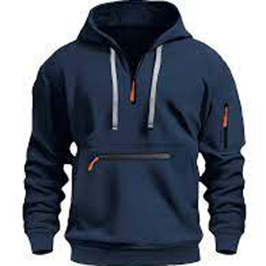 Hot Quality Customizable Wholesale <b>Men's</b> Zip-Up Hoodie Eco <b>Smart</b> Canvas Full-Zip Bomber <b>Jacket</b> 100% Wool Streetwear ODM Supply - Product Image 4
