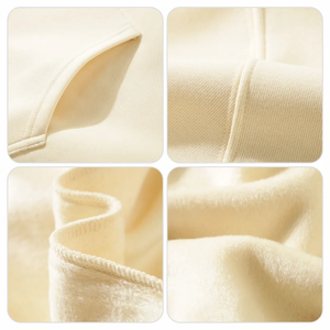 Sudadera con capucha personalizada con estampado de logotipo imagen polar Otoño Invierno ropa de trabajo informal hombres mujeres estilo preppy ropa de equipo algodón puro - Product Image 3