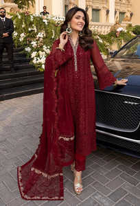 Luxury Chiffon Embroidered <b>Lehenga</b> Choli Party Dress with Rich Embellishment for <b>Women</b> - Product Image 2