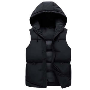 Chaleco Acolchado con Capucha para Hombre, Ropa de Abrigo sin Mangas para Invierno - Product Image 5