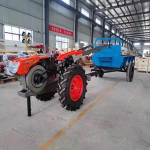 Tractor de Dos Ruedas 4x4 con Bomba y Arado de Discos, Motor Diésel de 20HP, Venta al Por Mayor - Product Image 5