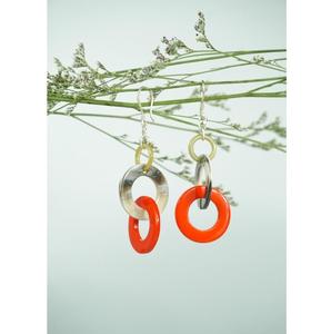 Fait à la main femmes léger Boho ethnique déclaration bijoux écologique corne de bétail balancent larme boucles d'oreilles goutte - Product Image 5