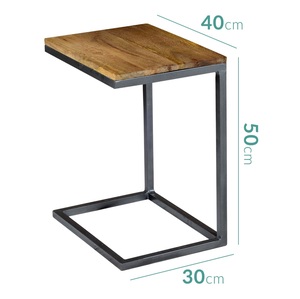Table console de luxe Fresh avec cadre en bois et métal pour salon ou chambre à coucher Tables basses pour meubles de couloir d'entrée - Product Image 6