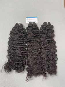 Venta al por mayor de extensiones de cabello humano Premium de alta calidad de textura Natural de larga duración Paquete de rizos de ondas de vapor de Vietnam - Product Image 3