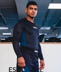 Camiseta de Manga Corta con Protección Solar UPF50, Transpirable, Color Azul Petróleo - Product Image 6