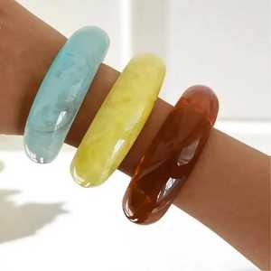 Bracelets en résine faits à la main les plus vendus pour un usage quotidien, des fêtes, des festivals, des mariages et des cadeaux au meilleur prix - Product Image 3