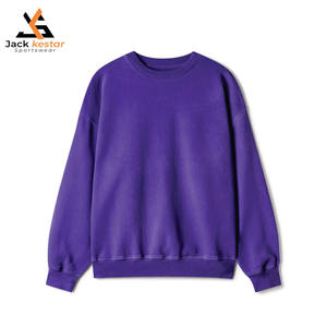 Sudaderas con Capucha de Felpa Francesa, Cuello Alto Simulado, Hombros Caídos, Algodón de Alta Calidad, Cuello Redondo, Corte Regular, para Hombre, Invierno, Ecológicas - Product Image 1