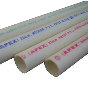 High Finish Wiring Accessories Light PVC Conduit Pipe with 25 mm Outside Diameter Available at Wholesale Price
