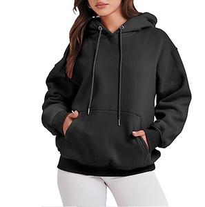 <b>Women's</b> Winter <b>Lightweight</b> 100% Cotton <b>Sweatshirt</b> Hoodie Pull Over Crop Top Customizable Size & Color Windproof - Product Image 3