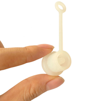 Embouts de pailles jetables en silicone avec couvercle anti-poussière et accessoires de protection multicolores écologiques