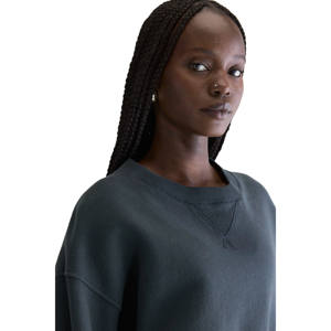 Sweat-shirt à col montant en molleton épais et chaud pour l'hiver, streetwear, sweat-shirt à col rond, sweat-shirt et sweat-shirt à capuche en coton doux et lourd - Product Image 4