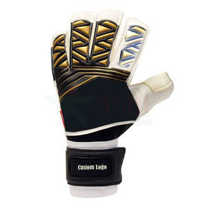 Guantes de Portero de Fútbol de Cuero Antideslizantes con Espuma de Alto Agarre, Ajuste Ergonómico, Resistentes al Viento para Exteriores - Product Image 4