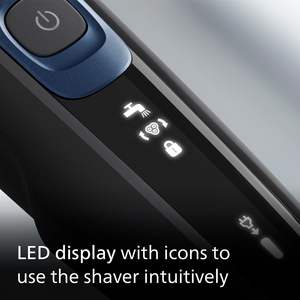 Rasoir électrique à double lame humide/sec pour hommes, étanche IPX7, mini rasoir sans fil avec étui de voyage et tondeuse lavable - Product Image 6