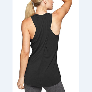 2025 nueva llegada de alta calidad de tela de punto personalizado camisetas sin mangas Chaleco con impresión por sublimación camisetas sin mangas para mujeres OEM - Product Image 2