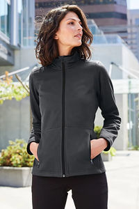 Veste Softshell pour femmes avec logo personnalisé de la meilleure qualité, respirante et confortable avec doublure en tissu pour l'hiver, nouveau style de conception imprimée - Product Image 6