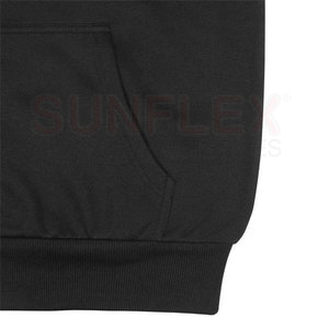 เสื้อฮู้ดดี้ผู้ชายแบบสั่งทำพิเศษ เป็นมิตรกับสิ่งแวดล้อม ผ้าไม่เป็นขุย แห้งเร็ว ระบายอากาศได้ดี ผ้าฟลีซลำลองสำหรับฤดูหนาว ผลิตจากโพลีเอสเตอร์/คอตตอน มีกระเป๋า - Product Image 5