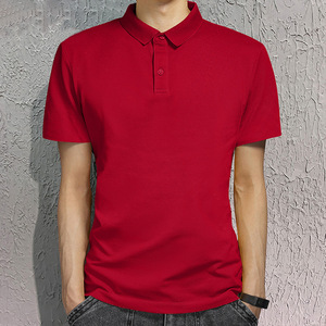 Polo homme personnalisé OEM, t-shirt à manches courtes, haut décontracté d'été, col à revers, couleur unie pour homme - Product Image 4