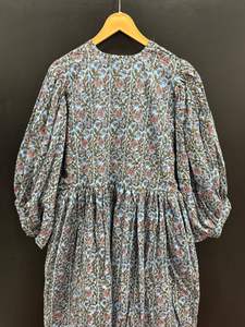 Robe mi-longue imprimée 100% coton pour dames tenue quotidienne coupe confortable avec des imprimés élégants disponibles au meilleur prix - Product Image 6