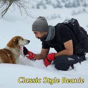 หมวกบีนนี่น้ำหนักเบาออกแบบได้ตามต้องการใส่สบายหมวกถักสำหรับฤดูหนาว - Product Image 3