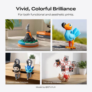 Impresora 3D Creality K2 SE 4C con Nivelación Automática Inteligente, Estructura Rígida Totalmente Metálica, Velocidad Máxima de 500 mm/s - Product Image 6