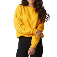 Sudadera Oversize de Cuello Redondo para Mujer 2026, Estilo Urbano, Alpha Sigma Phi, 100% Algodón, Felpa, Antiencogimiento, Transpirable