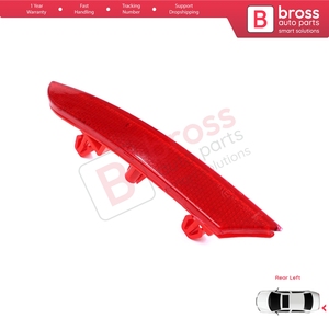 Réflecteur de pare-chocs arrière gauche BSP1171-1 pour Clio MK5 BF B7 2019-actuel 265651206R - Product Image 4